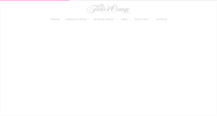 Desktop Screenshot of fleur-orange.com